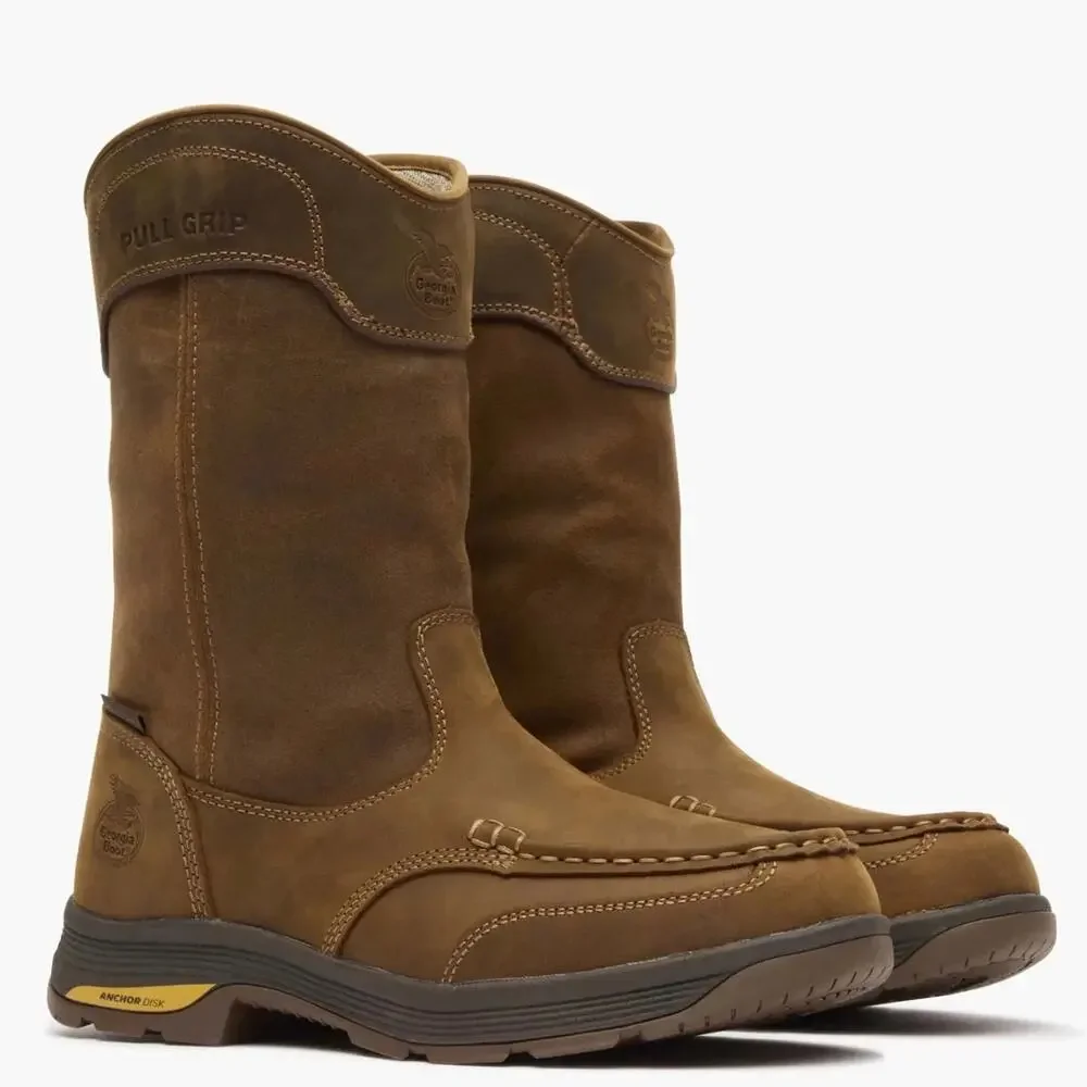 Georgia Boot Athens SuperLyte Waterproof Wellington Boots, GB00549, US 14 W
